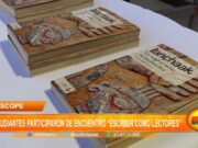 La Libertad: estudiantes participaron de encuentro “Escribir como lectores”