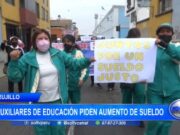 Trujillo: auxiliares de educación piden aumento de sueldo