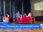Cajamarca: entregan credenciales a las autoridades electas