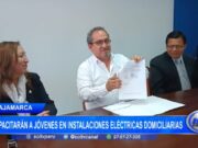 Cajamarca: capacitarán a jóvenes en instalaciones eléctricas domiciliarias