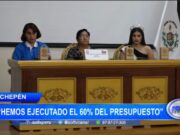 María del Carmen Cubas: “hemos ejecutado el 60% del presupuesto”