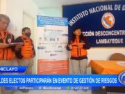 Chiclayo: alcaldes electos participarán en evento de gestión de riesgos