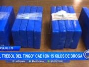 Trujillo: “El Trébol del Tingo” cae con 15 kilos de droga