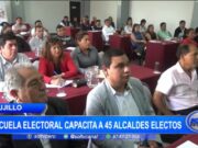 Trujillo: escuela electoral capacita a 45 alcaldes electos