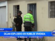 Trujillo: dejan explosivo en humilde vivienda