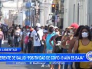 Gerente de salud: “positividad de covid-19 aún es baja”