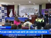 Huaraz: explican cómo actuar ante un caso de violencia