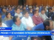 Huaraz: el próximo 17 de noviembre entregarán credenciales