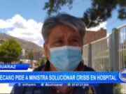 Huaraz: decano pide a ministra solucionar crisis en hospital