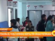 Huaraz:Defensoría del Pueblo interviene hospital por cirugías postergadas