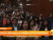 Huaraz: no entregan credenciales a autoridades electas de Independencia