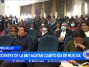 Trujillo: docentes de la UNT acatan cuarto día de huelga