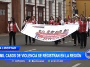 La Libertad: nueve mil casos de violencia se registran en la región