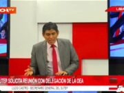 Línea Directa: Sutep solicita reunión con delegación de la OEA
