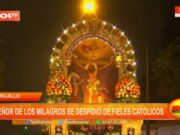 Trujillo: Señor de los Milagros se despidió de fieles católicos