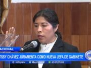 Betssy Chávez juramenta como nueva jefa de Gabinete