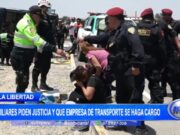 La Libertad: familiares piden justicia y que empresa de transporte se haga cargo