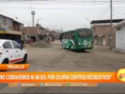 Dayana Pino: “no cobraremos ni un sol por ocupar centros recreativos”