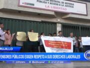 La Libertad: Defensores Públicos exigen respeto a sus derechos laborales