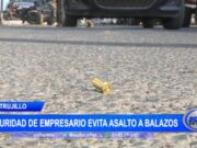 Trujillo: seguridad de empresario evita asalto a balazos