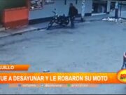 Trujillo: fue a desayunar y le robaron su moto