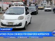 Trujillo: peatones cruzan con miedo por semáforos inoperativos