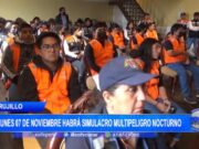 Trujillo: el lunes 07 de noviembre será simulacro multipeligro nocturno