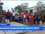 Trujillo: piden nulidad de dos mesas en centro poblado El Trópico