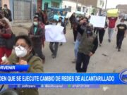 Trujillo: piden que se ejecute cambio de redes de alcantarillado