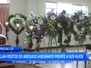 Trujillo: velan restos de abogado asesinado frente a sus hijos