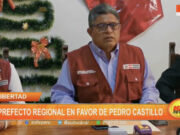 La Libertad: exprefecto regional en favor de Pedro Castillo