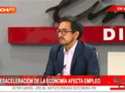Jefe del IPE, Víctor Fuentes: “Se complica recuperación de empleo por crisis política”