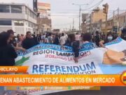 Chiclayo: frenan abastecimiento en mercado Moshoqueque