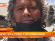 Trujillo: anciano en silla de ruedas se encuentra abandonado