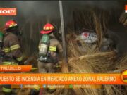 Trujillo: puesto se incendia en mercado anexo zonal Palermo