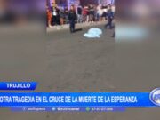 Otra tragedia en el cruce de la muerte de La Esperanza