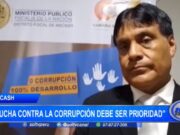 Jorge Temple: “lucha contra la corrupción debe ser prioridad”