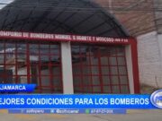 Cajamarca: mejores condiciones para los bomberos