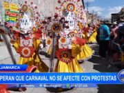 Cajamarca: esperan que carnaval no se afecte con protestas