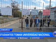 Cajamarca: estudiantes toman Universidad Nacional