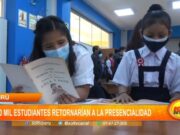 La Libertad: cien mil estudiantes retornarían a la presencialidad