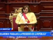 Víctor Flores: “dejaremos trabajar a la presidenta de la República”