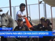 Trujillo: equinoterapia para niños con habilidades diferentes