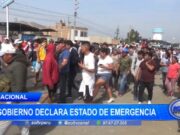 Nacional: Gobierno declara estado de emergencia a nivel nacional