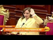 Dina Boluarte se convierte en la primera presidenta del Perú