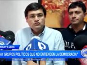 Jorge Pérez: «hay grupos políticos que no entienden la democracia»