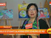 Trujillo: dibujo de estudiante salaverrino entre los mejores del país