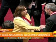 Nacional: APP exige adelanto de elecciones generales