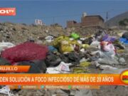 Trujillo: piden solución a foco infeccioso de más de 20 años