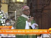 La Libertad: Sol Tv transmitirá misa del Gallo desde las 7 pm